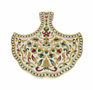 Boîte à chocolat décorative en forme d'arbre de noël, boîte à fruits secs Meenakari faite à la main, contenant alimentaire de bonne qualité - Product Image 5