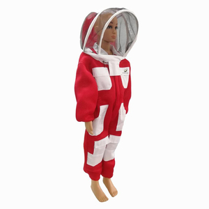 Traje de apicultura de abejas ventiladas de algodón, ropa de protección profesional para apicultor, chaqueta de apicultura de fábrica, personalizada, PK - Product Image 5