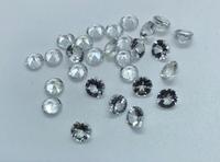 Topaze blanche naturelle de 5 mm, taille cœur, facettée, certifiée IGI, traitée thermiquement, qualité AAA, pour la fabrication de bijoux, vente en gros, couleur naturelle
