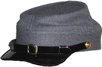 Gorras Kepis de Invierno al por Mayor, Personalizadas con Logotipo Bordado, 100% Lana, Reproducción Americana de Gorras de Infantería para Hombre