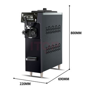 Fruitify Street-mostrador Digital automático, máquina para hacer helados suaves de fruta, oferta comercial, color <span class=keywords><strong>arco</strong></span>íris, 12L/H, 900W - Product Image 6