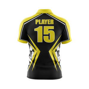 Polo deportivo personalizado de alta calidad, transpirable, cómodo, tejido de punto, patrón sólido, antiarrugas, único, al por mayor - Product Image 2