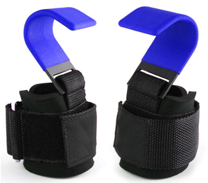 Weightlifting <b>Hooks</b> Wrist Support Straps Power Iron Mat Lifting <b>Hook</b> - Product Image 1