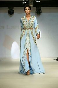 DABKA-bordado con cuentas de cristal para vestido de novia, caftán de terciopelo rojo con vestido de novia de rastreo, elegante y bonito, novedad de 2022 - Product Image 2