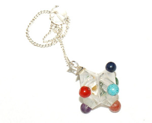 Best Saler of 7 Chakra Merkaba Pendulums : 7 Chakra Merkaba Pendulums for Sale - Product Image 1