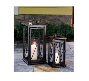 Linterna de vela colgante de Metal antiguo Opciones de color personalizado Bajo MOQ Venta directa de fábrica para uso doméstico - Product Image 1