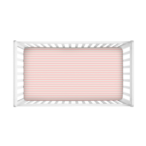 Organic Cotton Breathable Baby Fitted Crib Sheet - Product Image 1