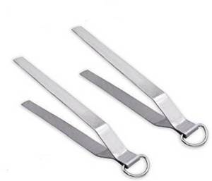 Produits les plus vendus Pinces de cuisine en acier pour le métal 30cm OEM Outils personnalisés Chef culinaire Placage Pince de cuisson Pince alimentaire - Product Image 3