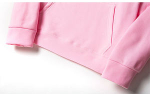 Sweat à capuche en molleton coloré, haut personnalisé avec Logo brodé - Product Image 4