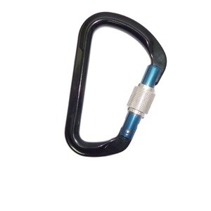 25KN Aluminum Screw Lock Mountain Climbing Carabiner - Product Image 1