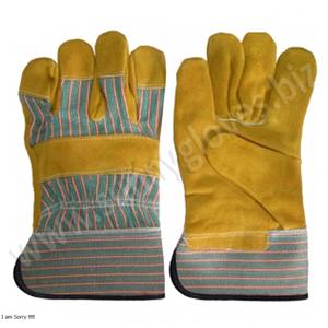 Guante de cuero de grano de vaca Beige para conductores, guante de trabajo, 2021 - Product Image 3