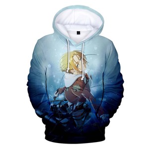 Nouveau design, sweat à capuche d'hiver pour homme avec masque intégré, 100% polyester, imprimé Attack on Titan - Product Image 1