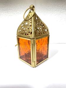 Linterna Hexagonal Marroquí de Metal Plateado, Soporte de Luz de Té, Logotipo de Color Personalizable para Casa de Boda DE LA Mejor Calidad - Product Image 3