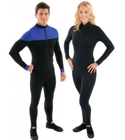 Terno de mergulho completo de neoprene para homens e mulheres