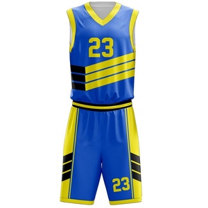 Uniformes de Baloncesto Sublimados Personalizados con Nombre de Equipo 00 Rosa Azul Cuello en V Sin Mangas Secado Rápido Ropa Deportiva Unisex para Adultos - Product Image 5