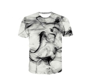 65% algodón 35% poliéster estampado Slim Fit personalizado gimnasio Fitness ropa de hombre Camisetas de talla grande OEM personalizado hecho hombres camisetas - Product Image 6