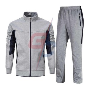 Survêtement pour hommes Athlétique Full Zip Casual Sports Jogging Gym Sweatsuit Fournisseur - Product Image 6