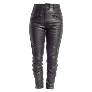 Pantalon de moto en cuir PU noir, nouvelle collection, - Product Image 3
