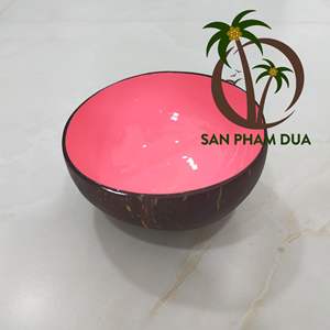 Cuencos lacados de cáscara de coco de alta calidad, artesanos expertos hechos a mano, juegos de vajilla de madera de Vietnam, cáscaras de huevo diseñadas a bajo precio - Product Image 2