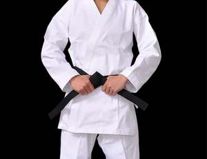 Uniforme de karaté de qualité supérieure, vêtements d'art martiaux, uniforme personnalisé, tissu tricoté, vente en gros - Product Image 5