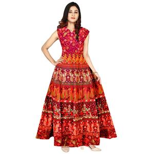 Jaipuri coton anarkali kurti - Product Image 4