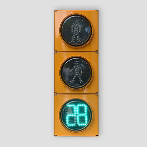 3 voies <span class=keywords><strong>Rouge</strong></span> Vert Led <span class=keywords><strong>Feu</strong></span> de Signalisation Piétonnière Avec Compte À Rebours - Product Image 5