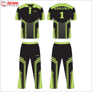 Equipo de cricket Malasio de secado rápido Hombres personalizados Sublimación Uniforme de cricket Hombres Equipo deportivo impreso - Product Image 3