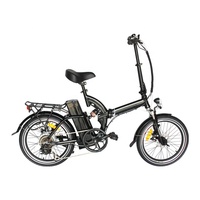 Vélo électrique pliant à suspension arrière de 20 pouces 48v 750w de conception unique