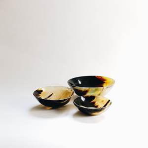 Cuenco de cuerno y mesa de diseño cuerno decorativo Frutero y color de cuerno natural con al mejor pulido - Product Image 6