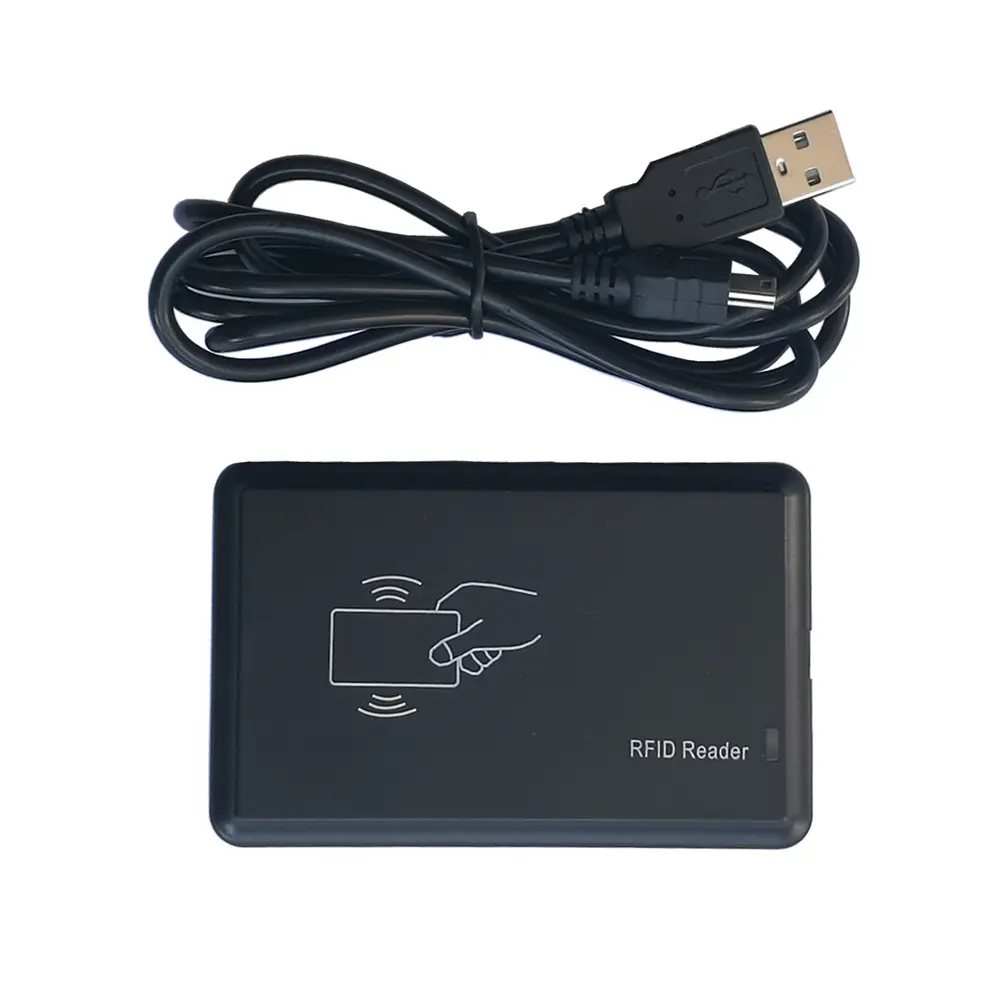 125KHz 13.56MHz RFID okuyucu USB yakınlık sensörü akıllı kart okuyucu sürücü yok verme cihazı USB erişim kontrolü için