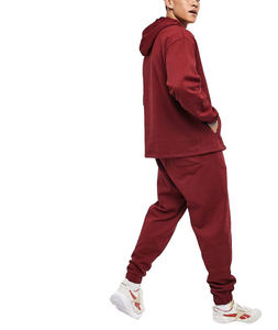 2025 elegante chándal holgado con logotipo personalizado conjunto sólido de dos piezas conjunto de chándal informal - Product Image 2