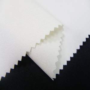 LCSH1023 Taiwan 240gsm 2 Way Stretch Polyester Fashion Twill Bridal Wedding Dress and Gown Heavy Mikado Fabric - Product Image 5