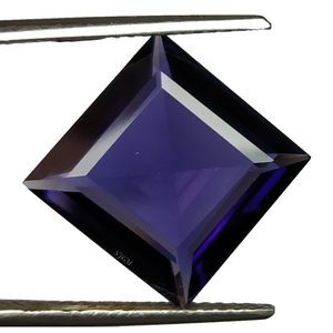 7mm Corte cuadrado Natural IOLITE Venta al por mayor Precio de fábrica Piedra preciosa suelta facetada de alta calidad por quilate | PIEDRA IOLITE NATURAL | - Product Image 2
