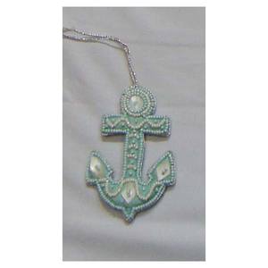 Christmas Hanging Anchor Shape Decorative Ornament - Product Image 1