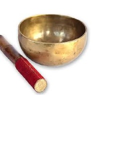 Bol de chant en cristal, pour la guérison, accessoire de méditation, fait à la main, prix de gros - Product Image 1