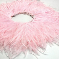 Tissu à coudre fait à la main ruban ruban frange plumes d'autruche garniture pour bricolage artisanat vêtements robe Costume chaussure accessoires fête maison