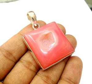 Gemas ovaladas con estilo, colgante de piedras preciosas de ojo de tigre, joyería de buen aspecto para hombres, conjunto de bisel de plata, joyería colgante para cumpleaños - Product Image 3