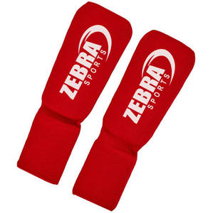 Muay thai-espinilleras elásticas de entrenamiento, equipo protector de artes marciales de boxeo, venta al por mayor - Product Image 3