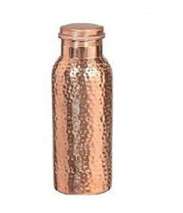 Botella de agua de cobre de diseño moderno, a prueba de fugas, elegante y avanzado, precio al por mayor - Product Image 1