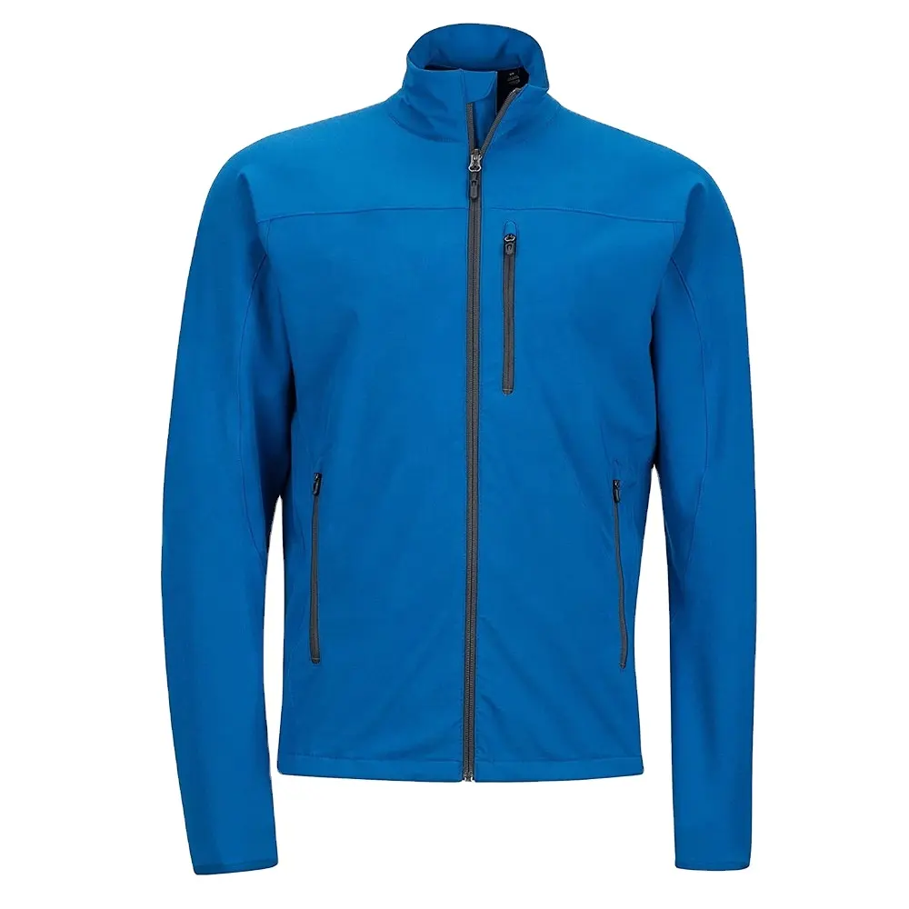 Chaqueta Lisa informal para hombre, chaqueta a todo Color con carcasa suave, impermeable, para invierno