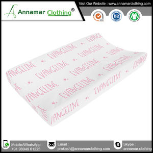 Hot Sale Customized 100% Organic Cotton Baby Changing Pad Cover Supplier - Product Image 5