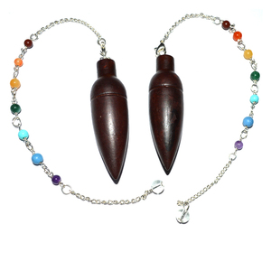 Meilleures ventes : Pendules de chakra sculptés en forme de rose avec pierres précieuses – Art de la guérison Feng Shui, objet de collection - Product Image 1