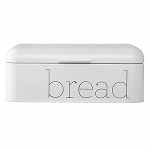 Caja de pan de marfil liso, Cubo de pan con revestimiento de METAL en polvo, decorativo de cocina, estilo increíble - Product Image 6