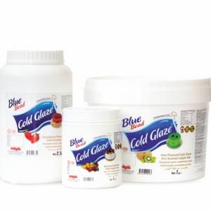 ลูกปัดสีฟ้ากินได้วานิลลาเย็นเคลือบวุ้นสำหรับตกแต่งเค้กพร้อมใช้งานสำหรับการเคลือบและครอบคลุมเค้กและผลิตภัณฑ์ขนม - Product Image 3