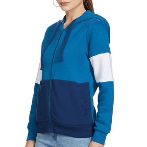 Sudadera corta con logotipo personalizado para mujer, ropa para Parte Superior Femenina, de calle, Color sólido, nueva - Product Image 3