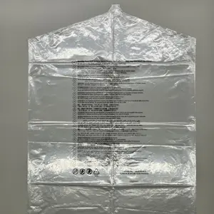 Recycled Factory Customized Slope Edge Perforated Suffocation Warning Garment Polybag