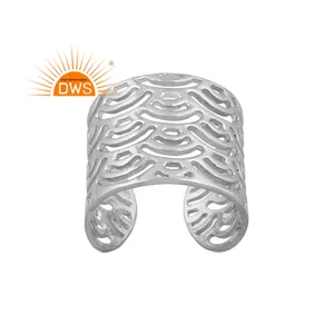 Best Selling 2026 Sterling <b>Silver</b> Handmade Filigree Design <b>Bracelet</b> For Women Jewelry Manufacturer - Product Image 1