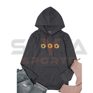 Wholesale High Quality Hoodies Custom Embroidery Logo Sports Long Sleeves Pullover Hoodie Men - Product Image 1