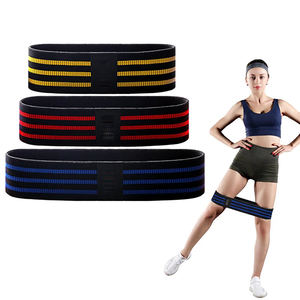 Logotipo personalizado bandas elásticas de resistencia Fitness gimnasio látex botín cadera banda Material de goma bucle herramienta de entrenamiento - Product Image 6