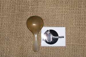 Cucharas de té y café en cuchara de cuerno marrón Lite natural y cucharas de buen pulido para servir en casa Hotel y restaurante Tradnary - Product Image 2